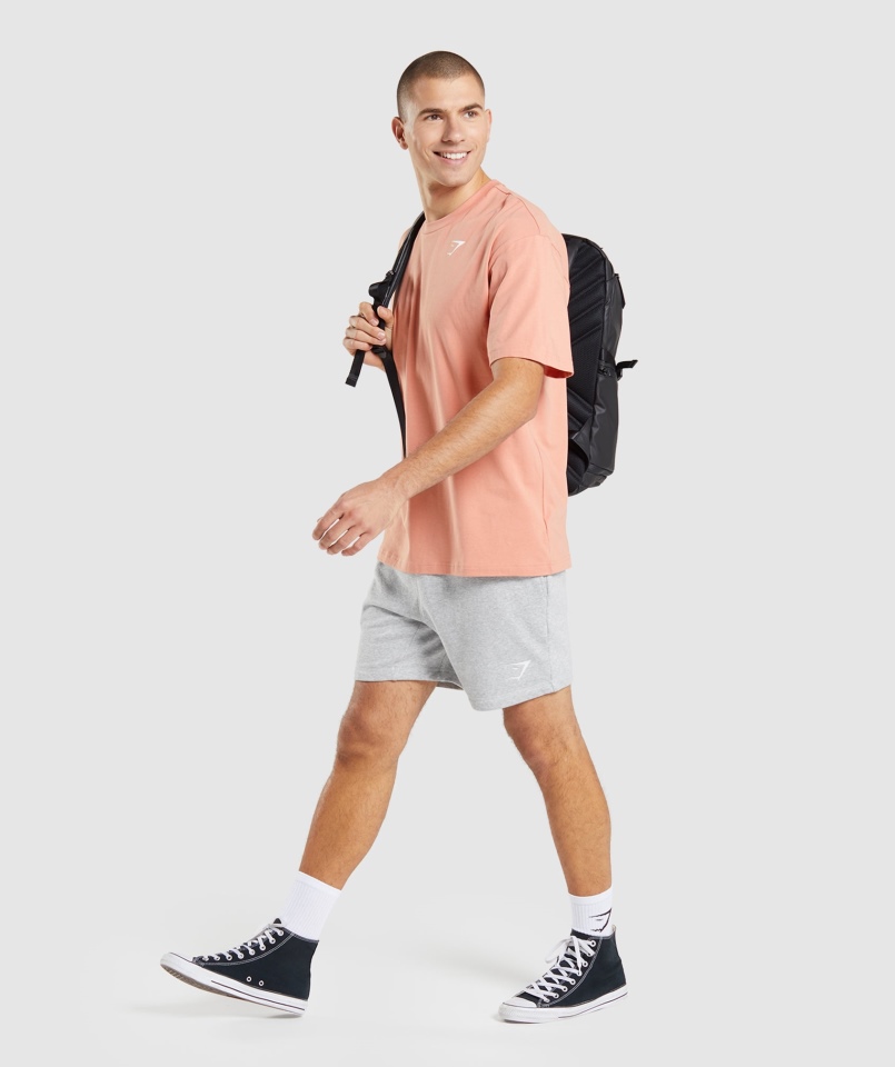 Gymshark Essential T-shirt Oversize Nevada Pink