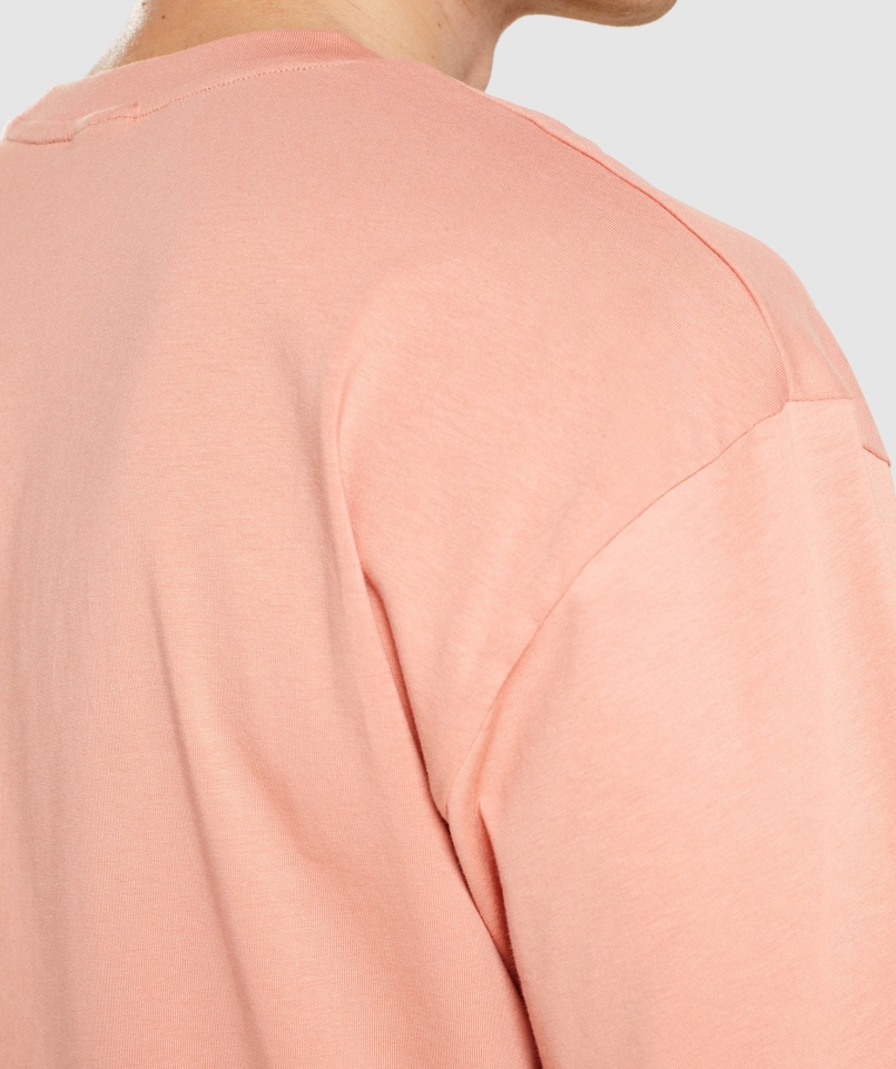 Gymshark Essential T-shirt Oversize Nevada Pink