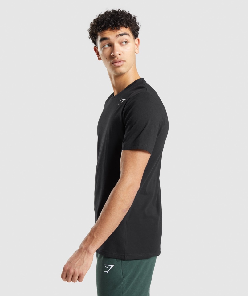 Gymshark Essential T-shirt Czarny