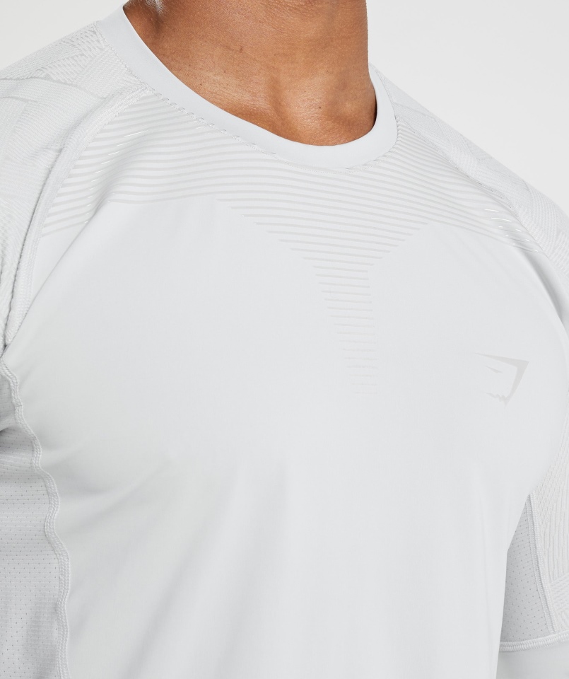 Gymshark Forma Koszulka Z Długim Rękawem Jasnoszara