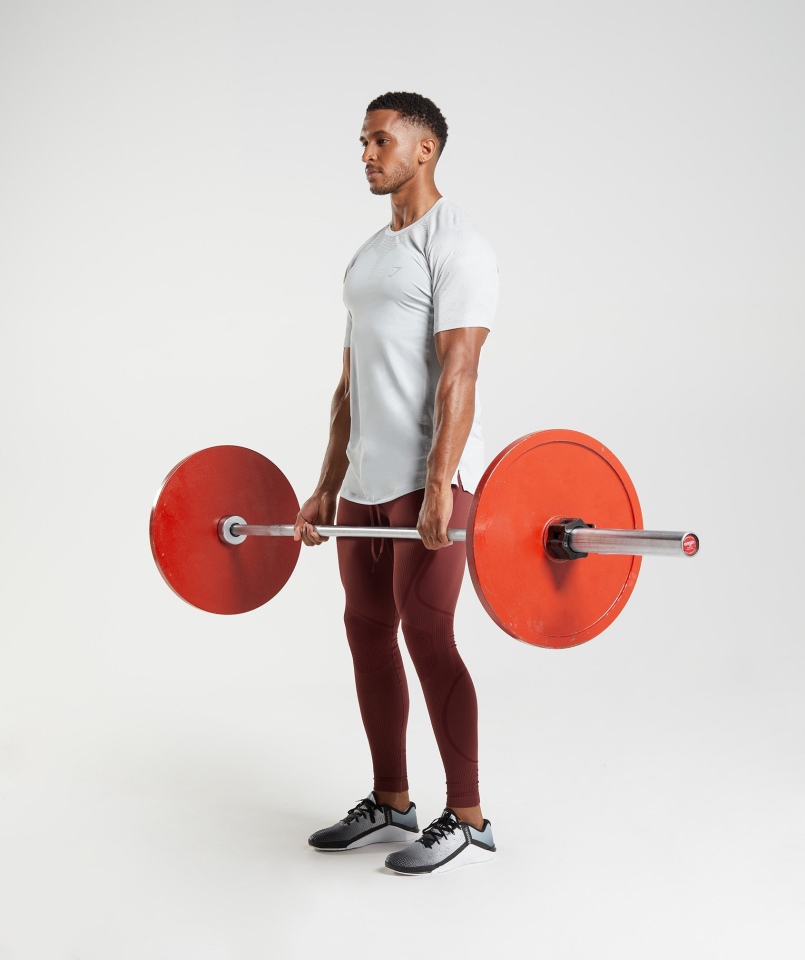 Koszulka W Formie Gymshark Jasnoszara