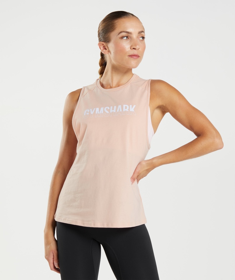 Gymshark Frakcja Zbiornik Gliny Różowy