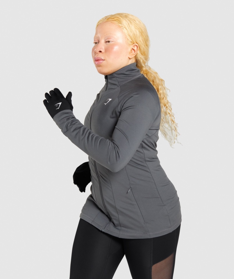 Czarne Rękawiczki Gymshark