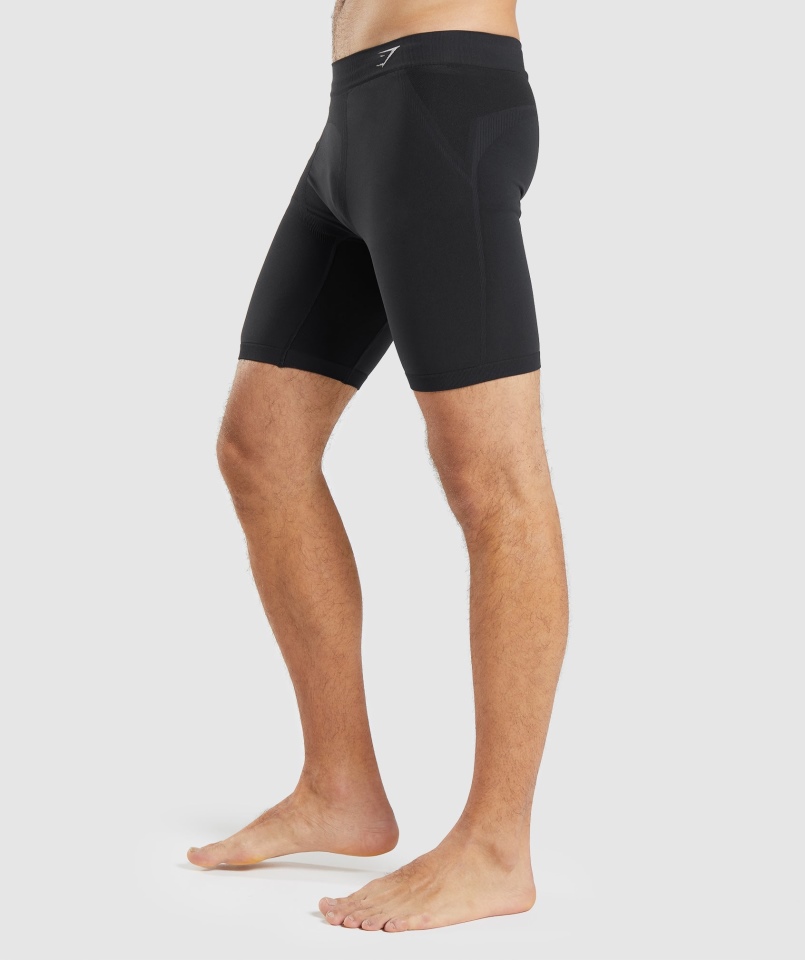 Bokser Hybrydowy Gymshark Czarno-jasnoszary