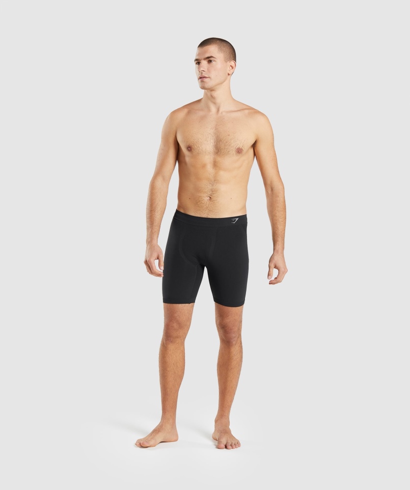 Bokser Hybrydowy Gymshark Czarno-jasnoszary