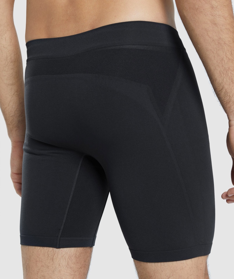 Bokser Hybrydowy Gymshark Czarno-jasnoszary