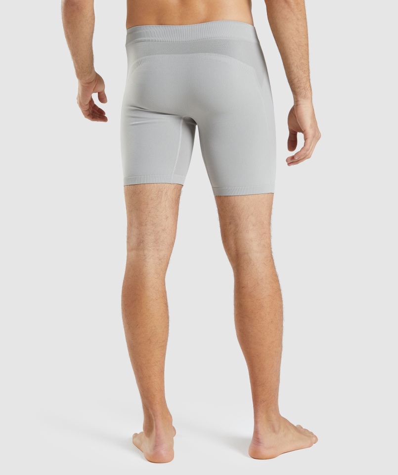 Bokser Hybrydowy Gymshark Szaro-onyksowy Szary