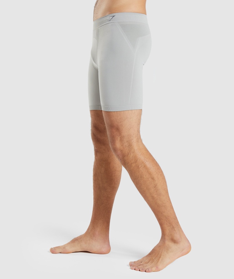 Bokser Hybrydowy Gymshark Szaro-onyksowy Szary