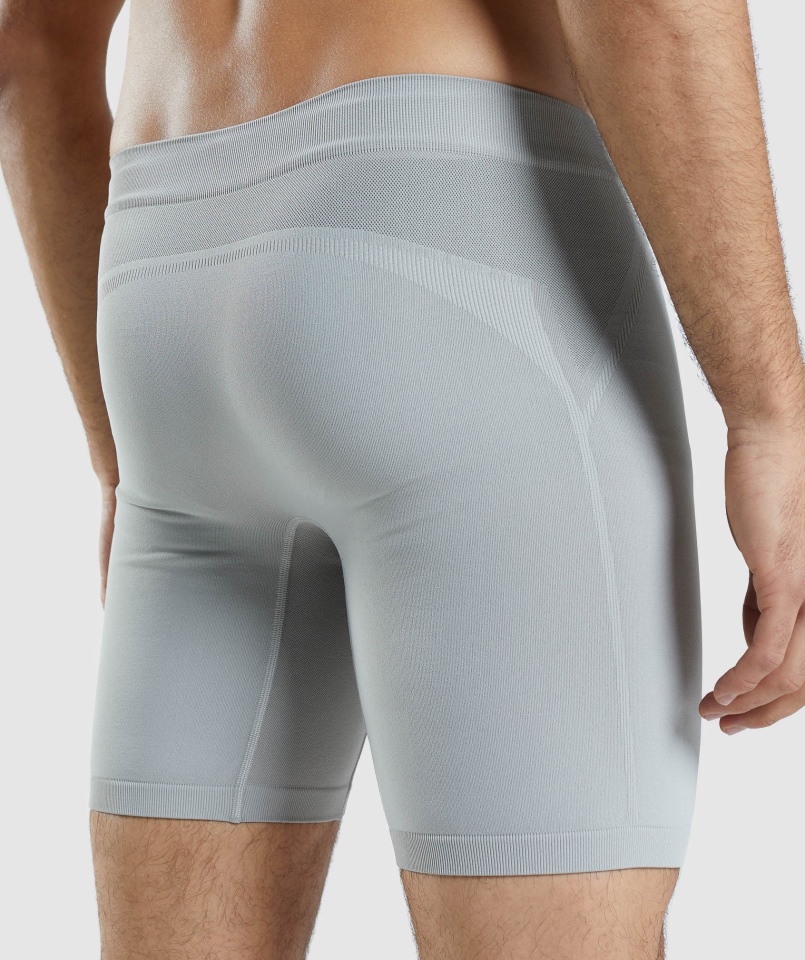 Bokser Hybrydowy Gymshark Szaro-onyksowy Szary