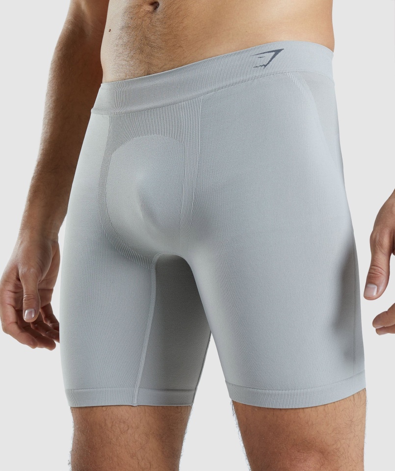 Bokser Hybrydowy Gymshark Szaro-onyksowy Szary
