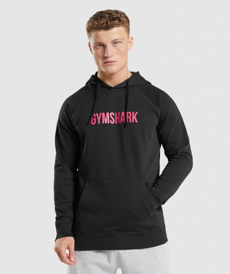 Gymshark Bluza Z Kapturem Na Dzień Czarna