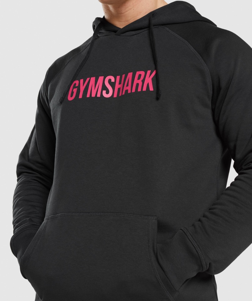 Gymshark Bluza Z Kapturem Na Dzień Czarna