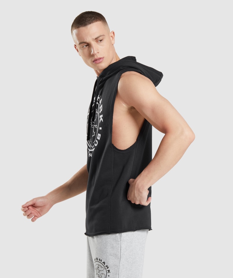 Gymshark Legacy Bluza Z Kapturem Czarna