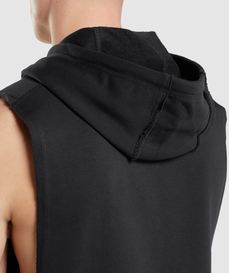 Gymshark Legacy Bluza Z Kapturem Czarna
