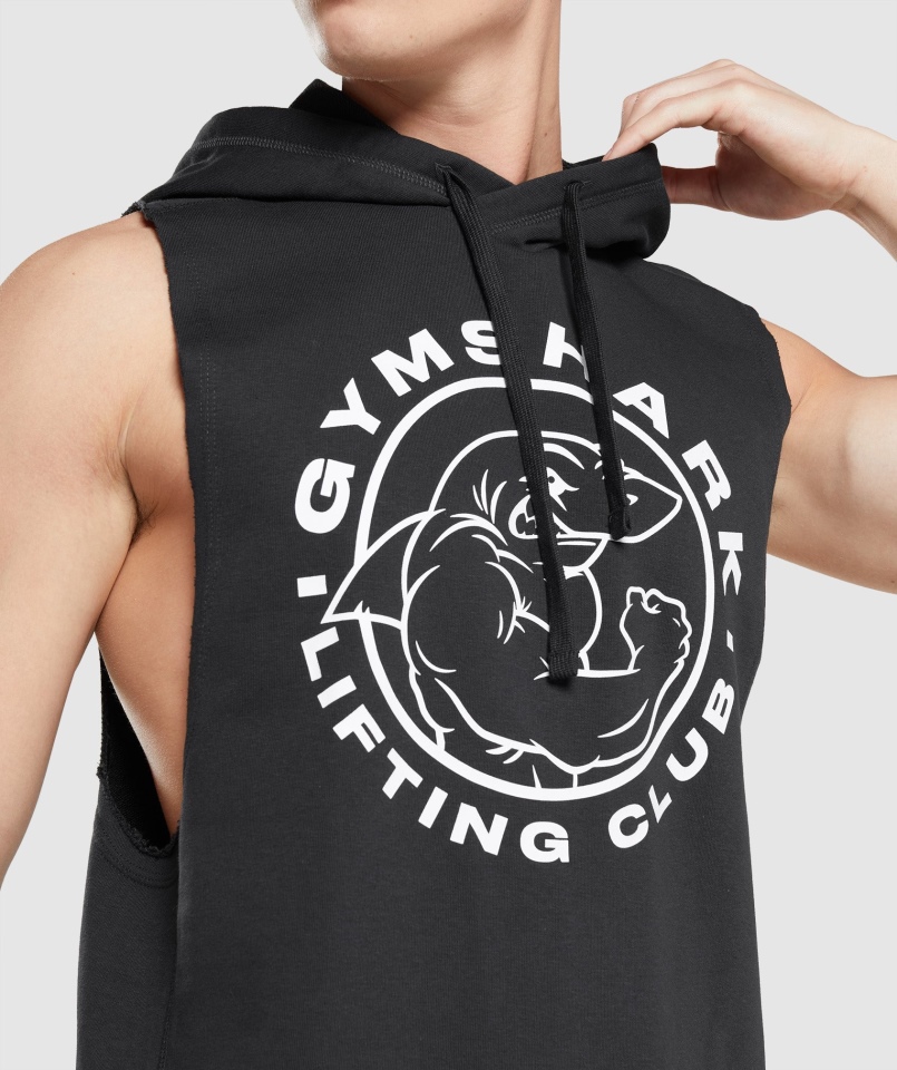 Gymshark Legacy Bluza Z Kapturem Czarna