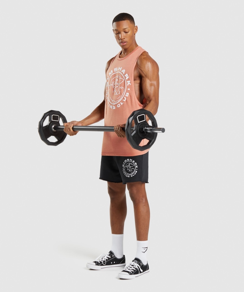 Gymshark Legacy Drop Arm Tank Nevada Różowy