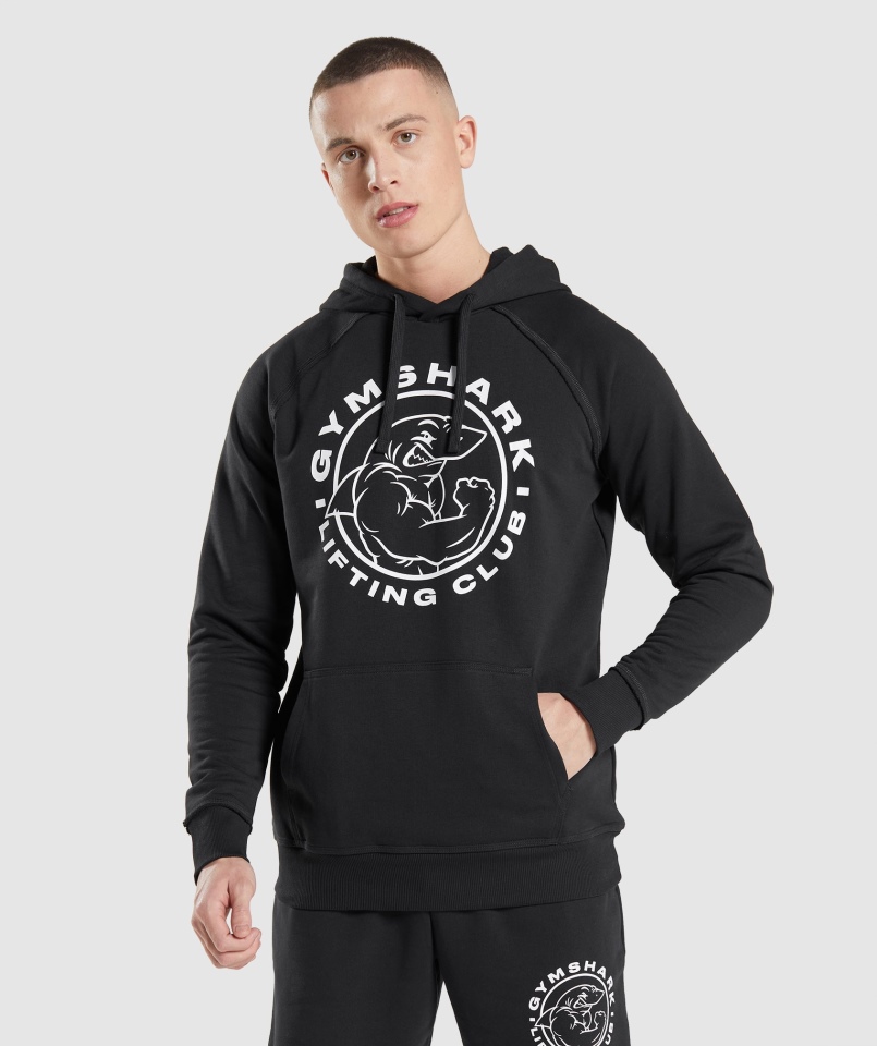 Gymshark Legacy Bluza Z Kapturem Czarna