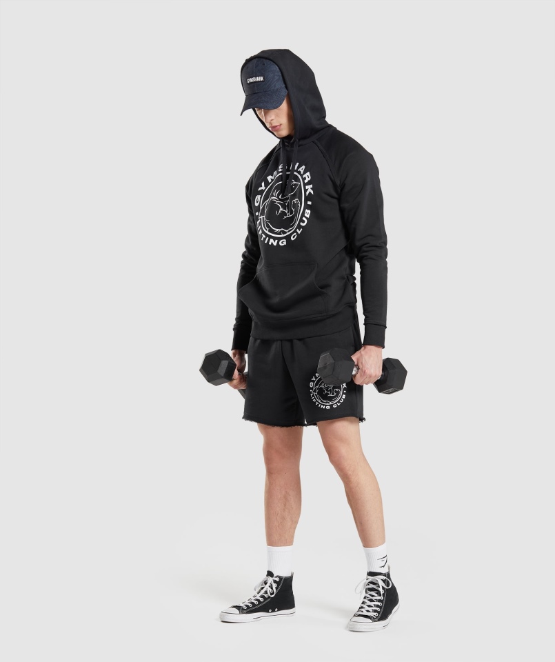 Gymshark Legacy Bluza Z Kapturem Czarna