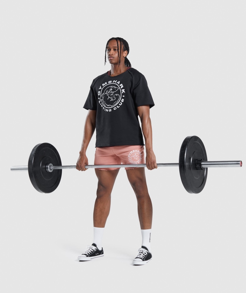 Gymshark Legacy Szmaciany Top Czarny