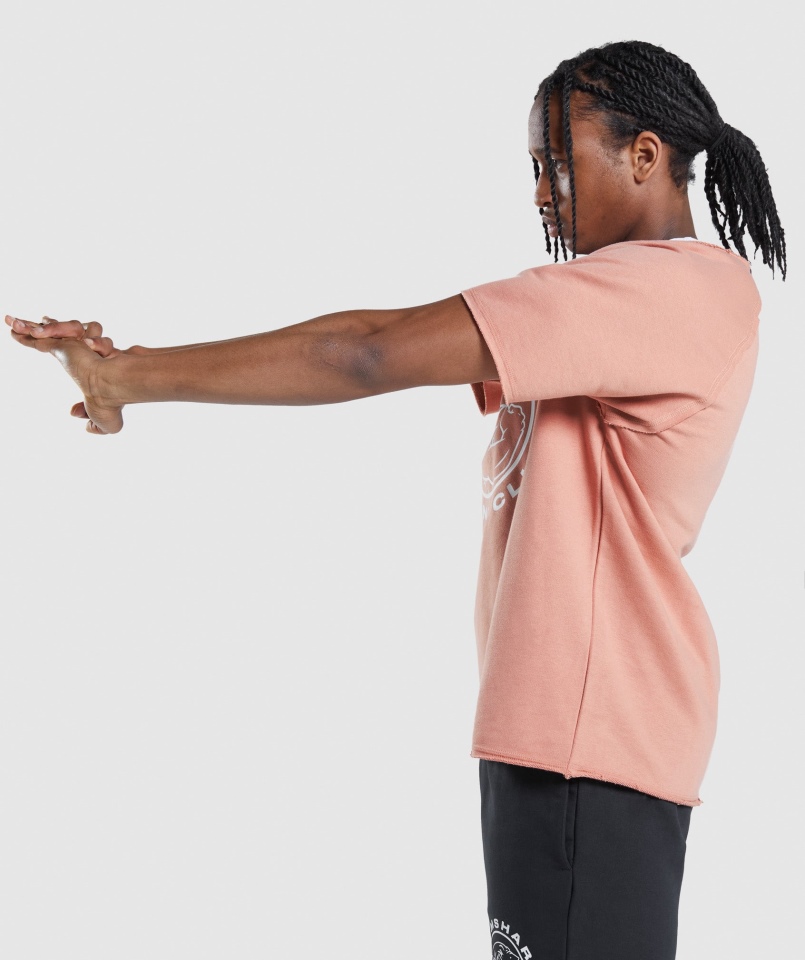 Gymshark Legacy Rag Top Nevada Pink