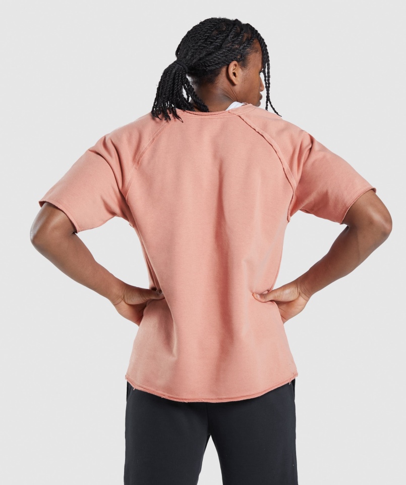 Gymshark Legacy Rag Top Nevada Pink