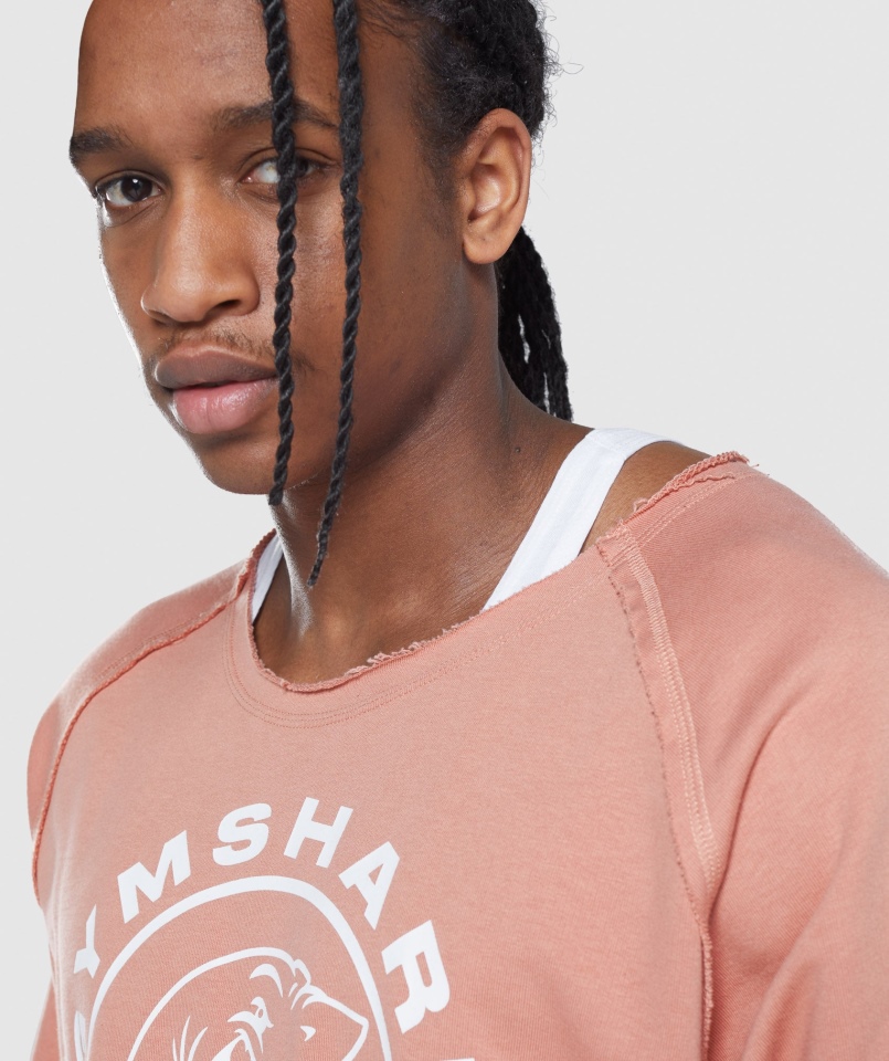 Gymshark Legacy Rag Top Nevada Pink