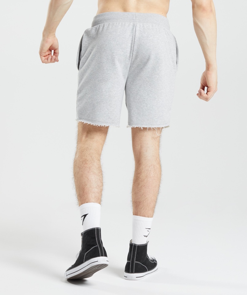 Szorty Gymshark Legacy Jasnoszary Core Marl