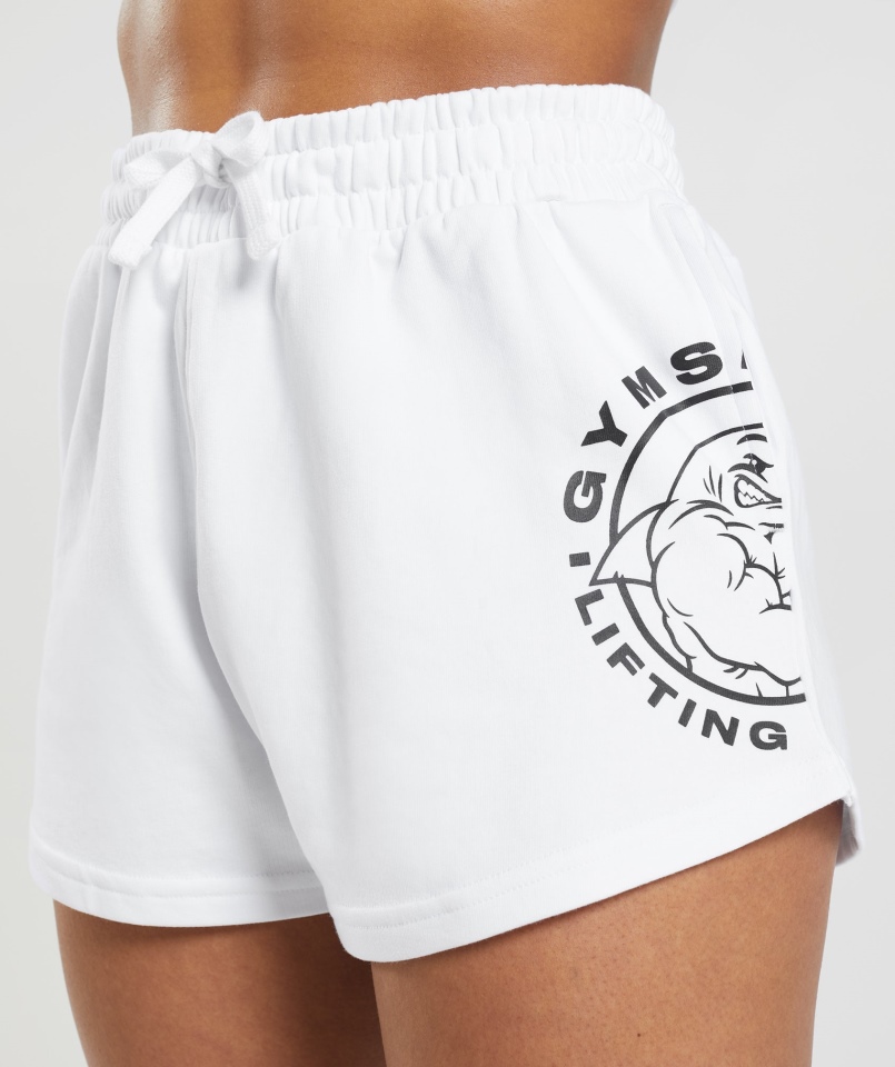 Szorty Gymshark Starsze Białe