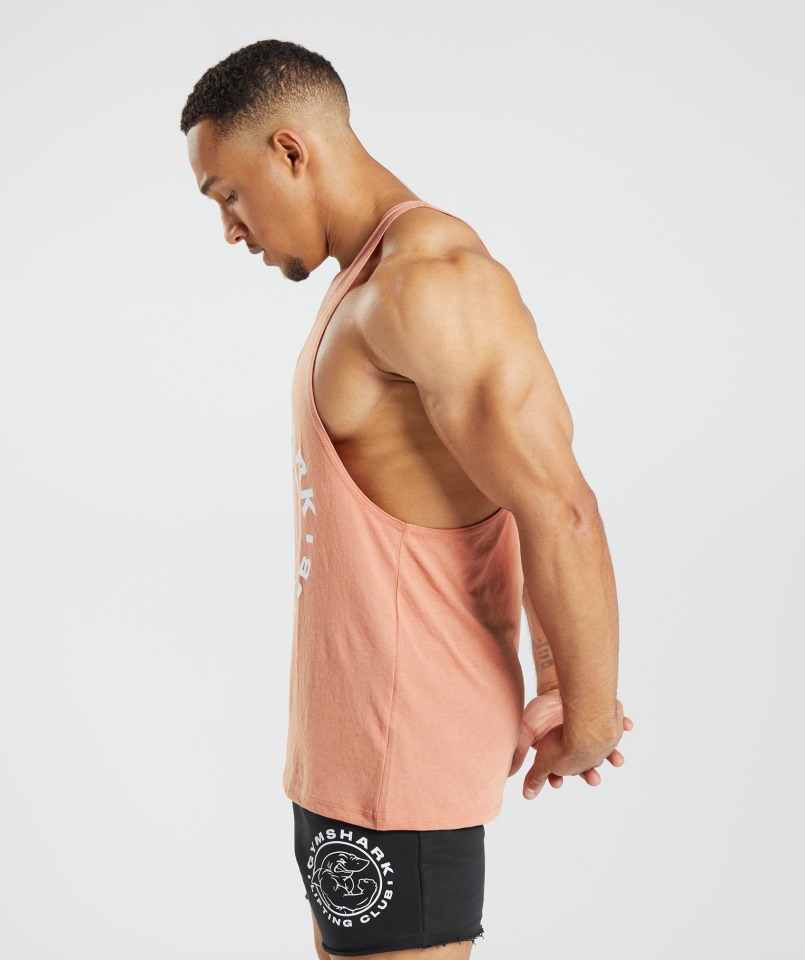 Gymshark Legacy Stringer Nevada Różowy