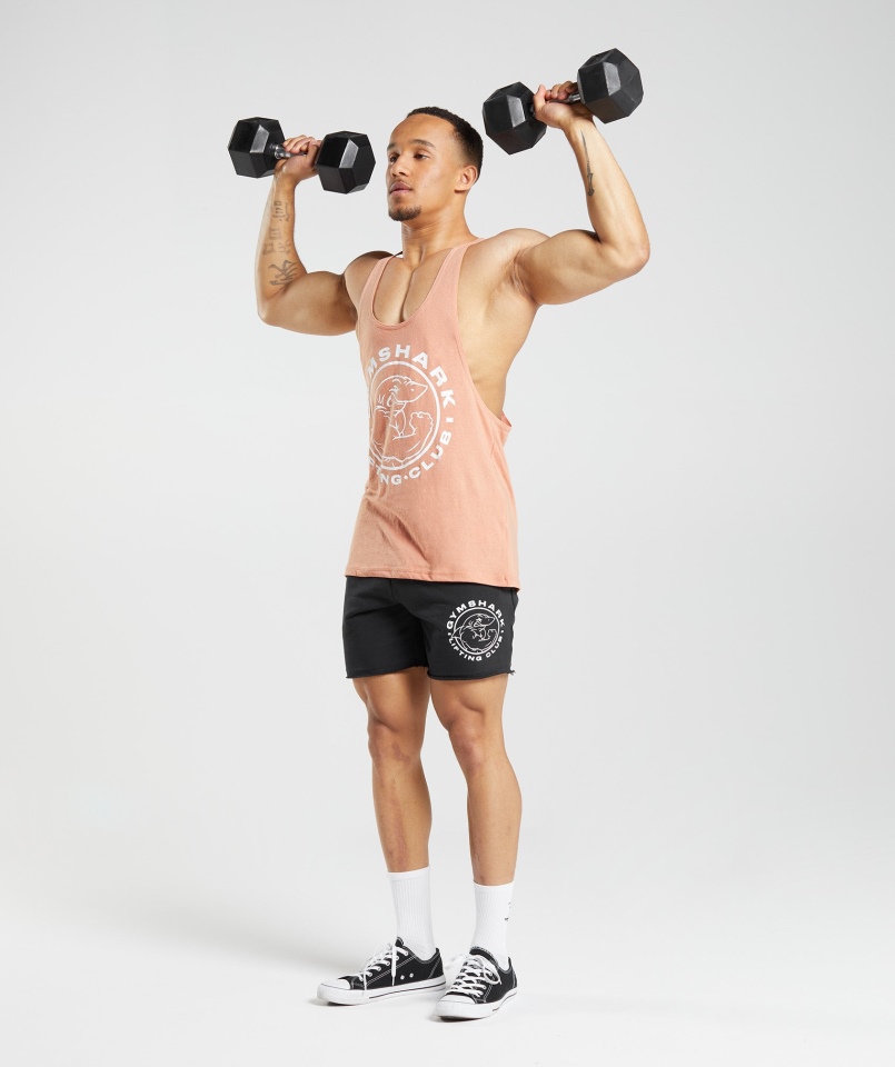 Gymshark Legacy Stringer Nevada Różowy