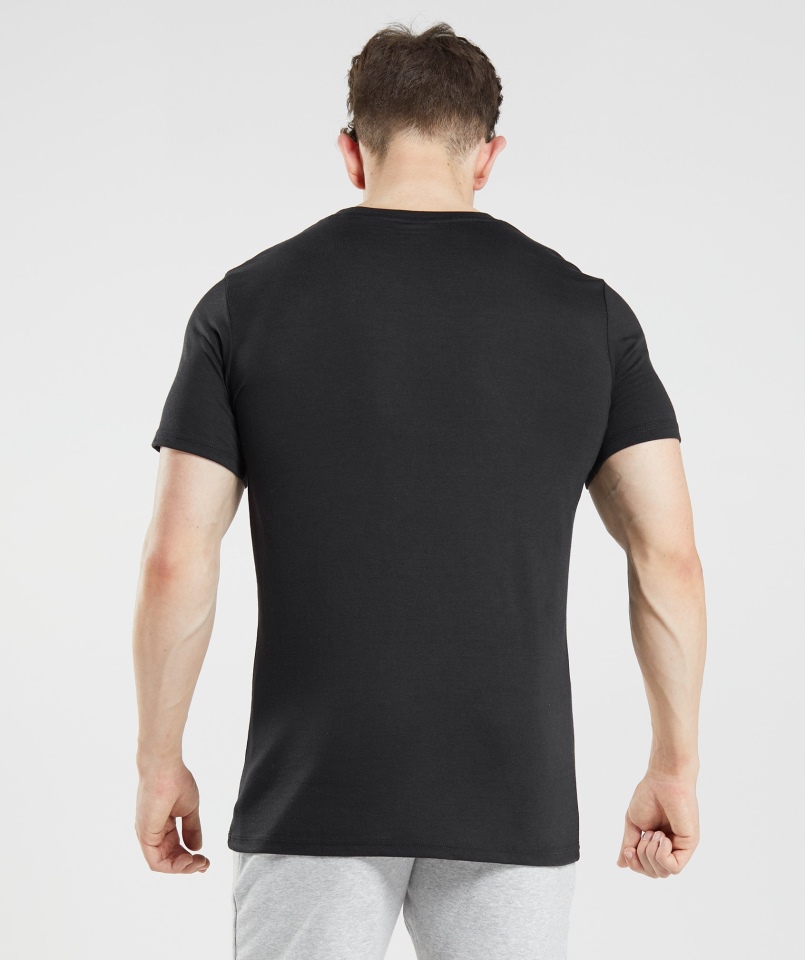 Gymshark Legacy T-shirt Czarny