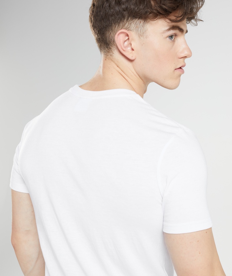 Gymshark Legacy T-shirt Biały
