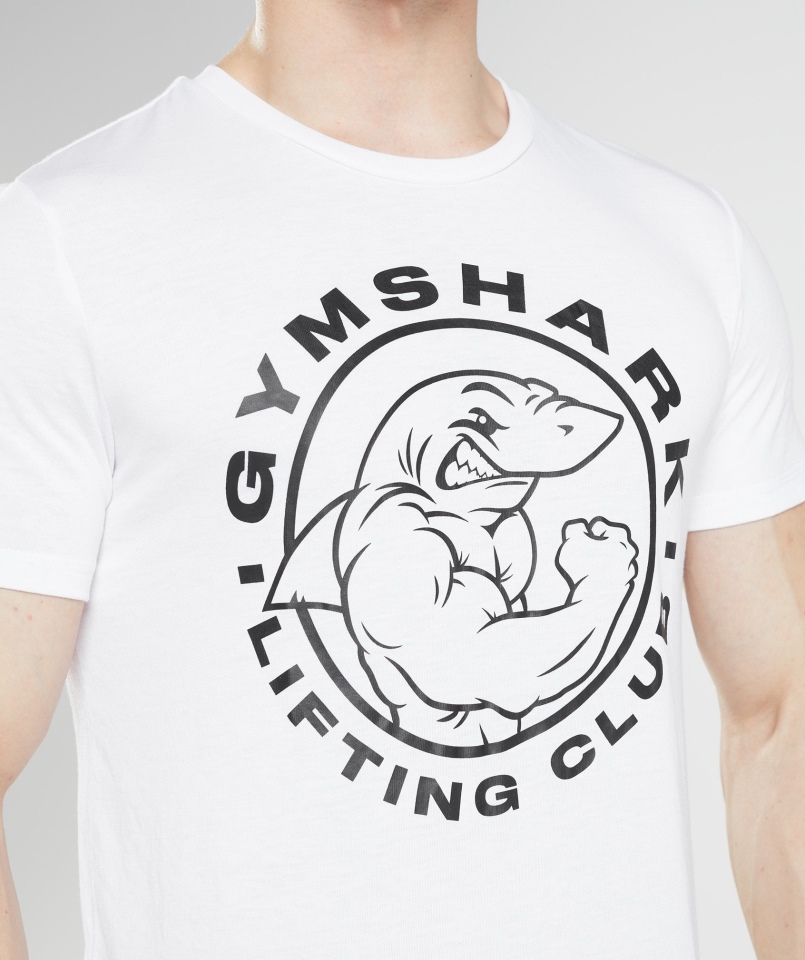 Gymshark Legacy T-shirt Biały