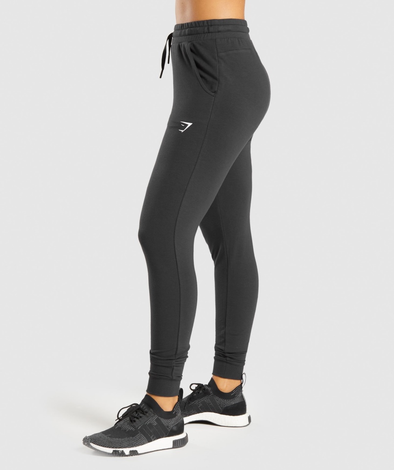 Gymshark Pippa Treningowe Joggery Czarne