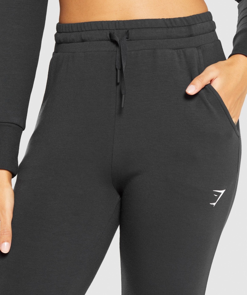 Gymshark Pippa Treningowe Joggery Czarne