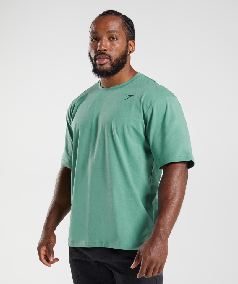 Koszulka Gymshark Power Alpejska Zieleń