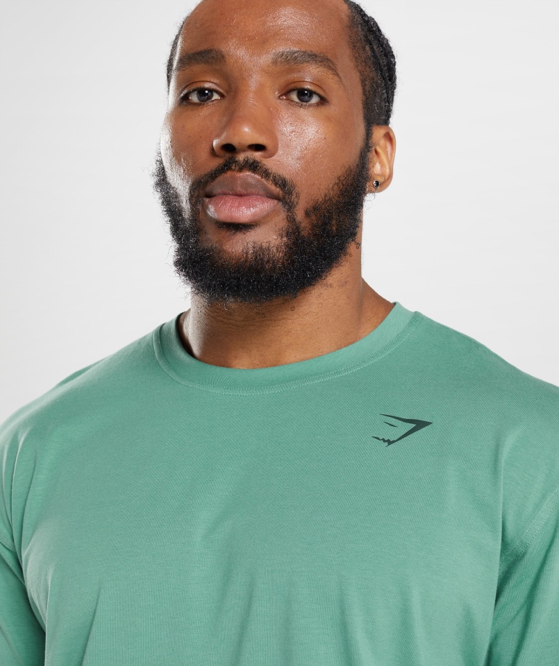 Koszulka Gymshark Power Alpejska Zieleń