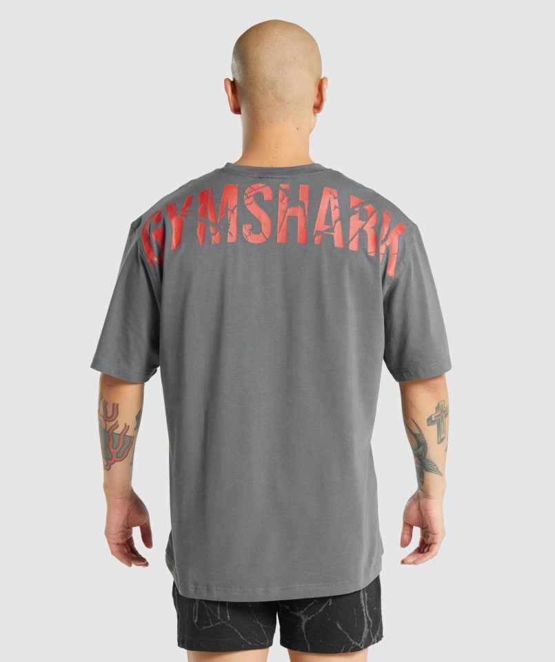 Koszulka Gymshark Power Antracyt