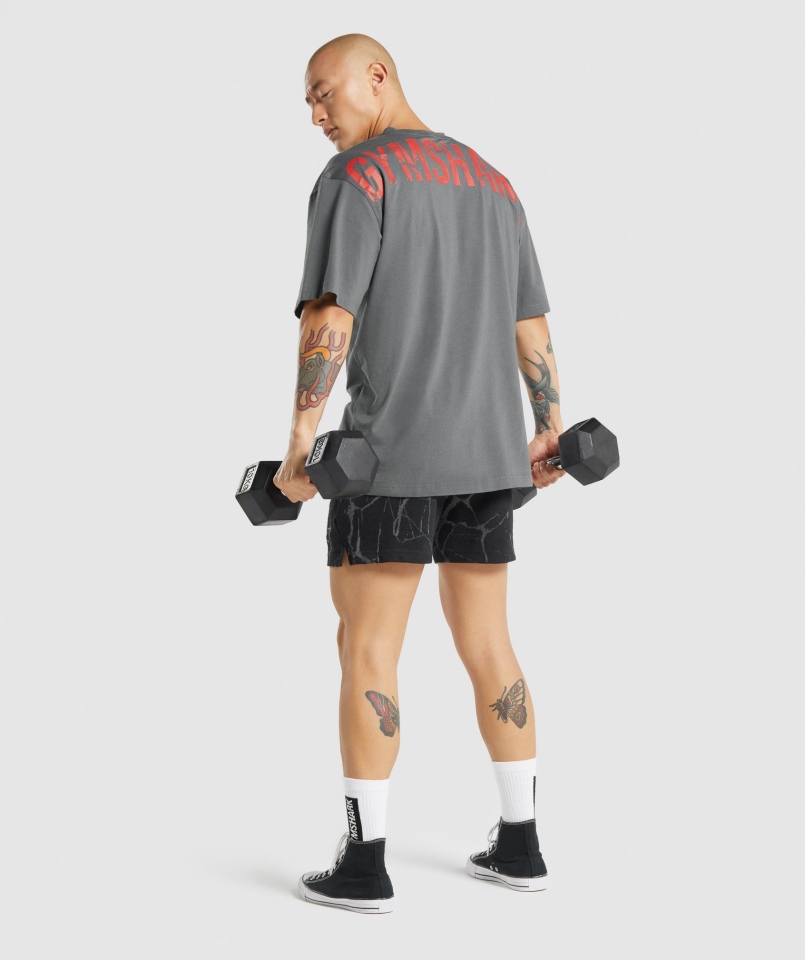Koszulka Gymshark Power Antracyt