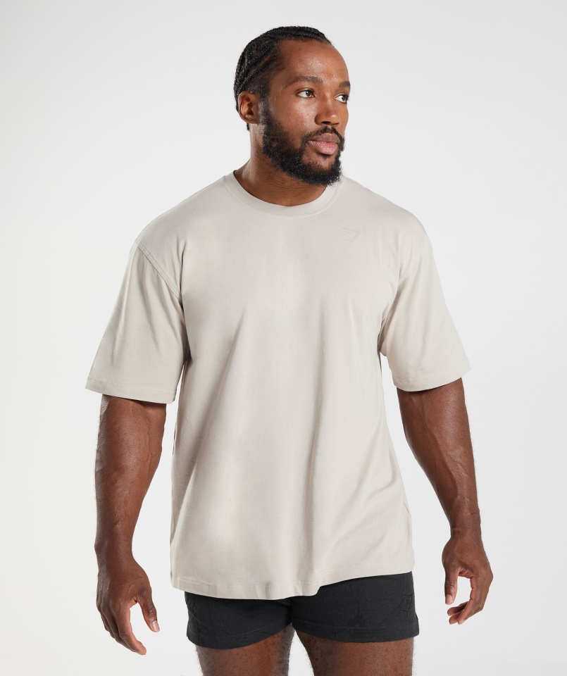 Koszulka Gymshark Power Pebble Grey