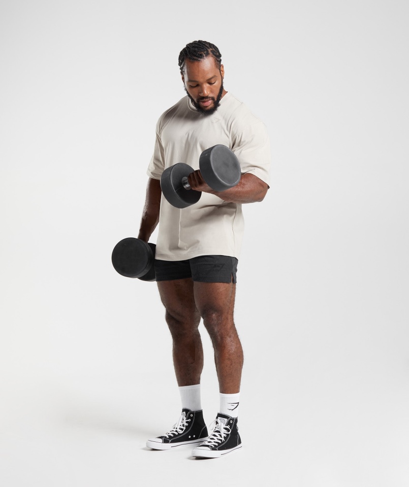 Koszulka Gymshark Power Pebble Grey