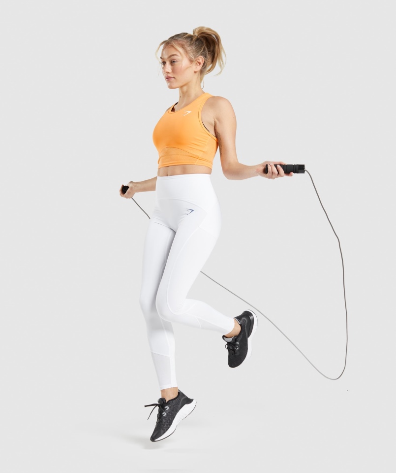 Gymshark Pulsujący Zbiornik Morelowy Pomarańczowy