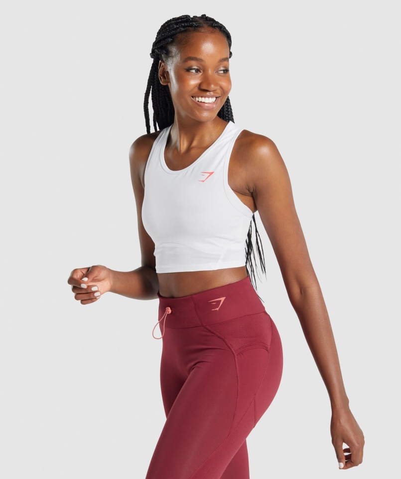 Gymshark Zbiornik Na Rośliny Pulsacyjne Biały