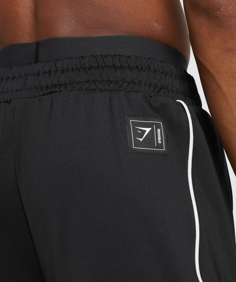 Joggery Gymshark Wnękowe Czarno-białe