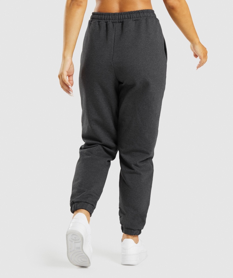 Gymshark Dzień Odpoczynku Bluzy Joggers Black Marl