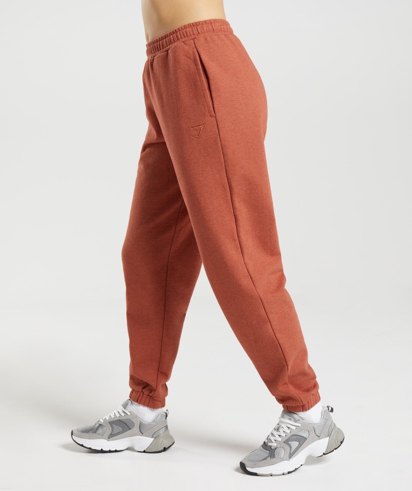 Gymshark Dzień Odpoczynku Dresy Joggers Cynamon Brown Marl