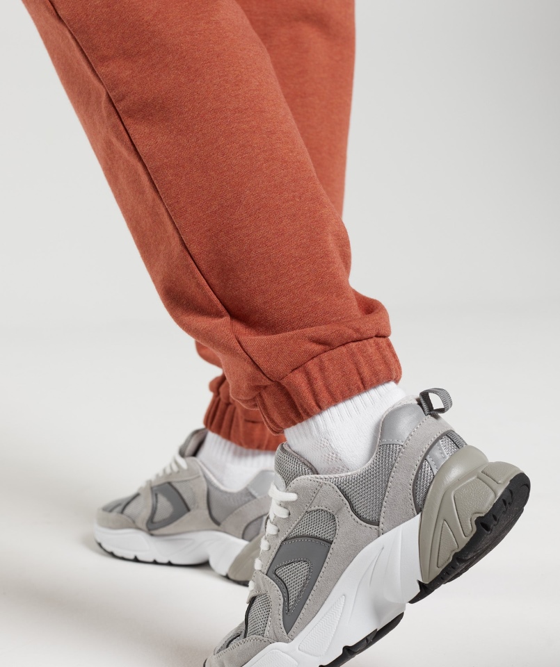 Gymshark Dzień Odpoczynku Dresy Joggers Cynamon Brown Marl