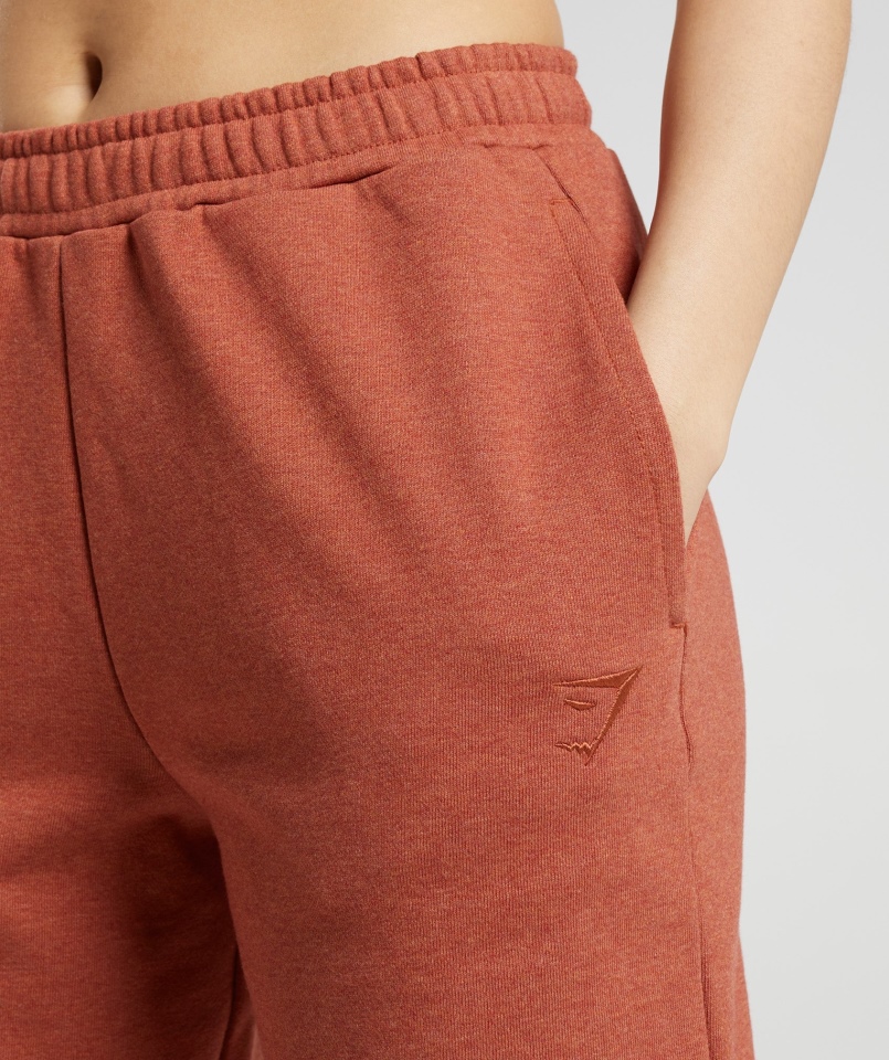 Gymshark Dzień Odpoczynku Dresy Joggers Cynamon Brown Marl