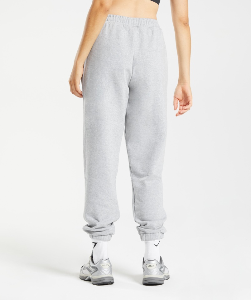 Gymshark Dzień Odpoczynku Bluzy Joggery Jasnoszary Rdzeń Marl