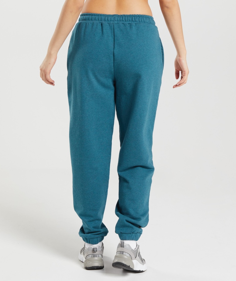 Gymshark Dzień Odpoczynku Bluzy Joggery Stalowoniebieski Marl